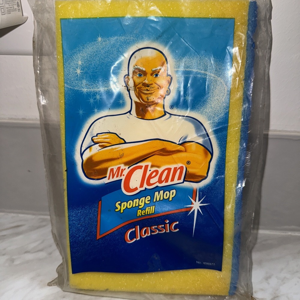 Mr. Clean Sponge Mop Refill 456977‎ New sealed